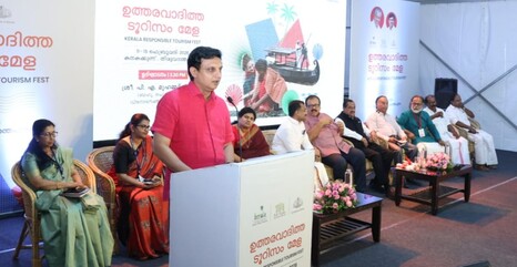 Tourism Minister Shri PA Mohamed Riyas - Kerala Responsible Tourism Festival